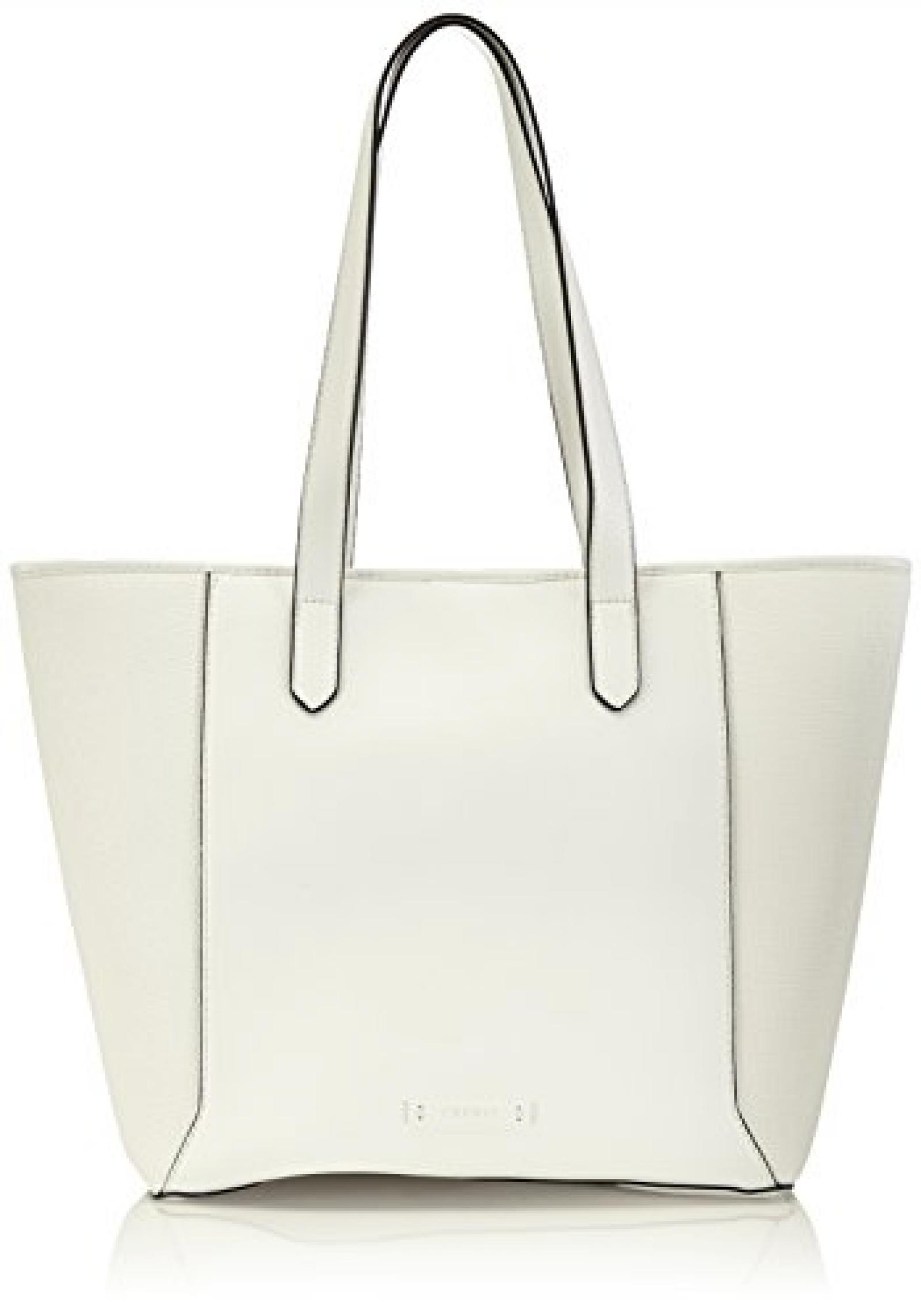 ESPRIT im Materialmix 025EA1O025 Damen Shopper 31x30x14 cm (B x H x T) 