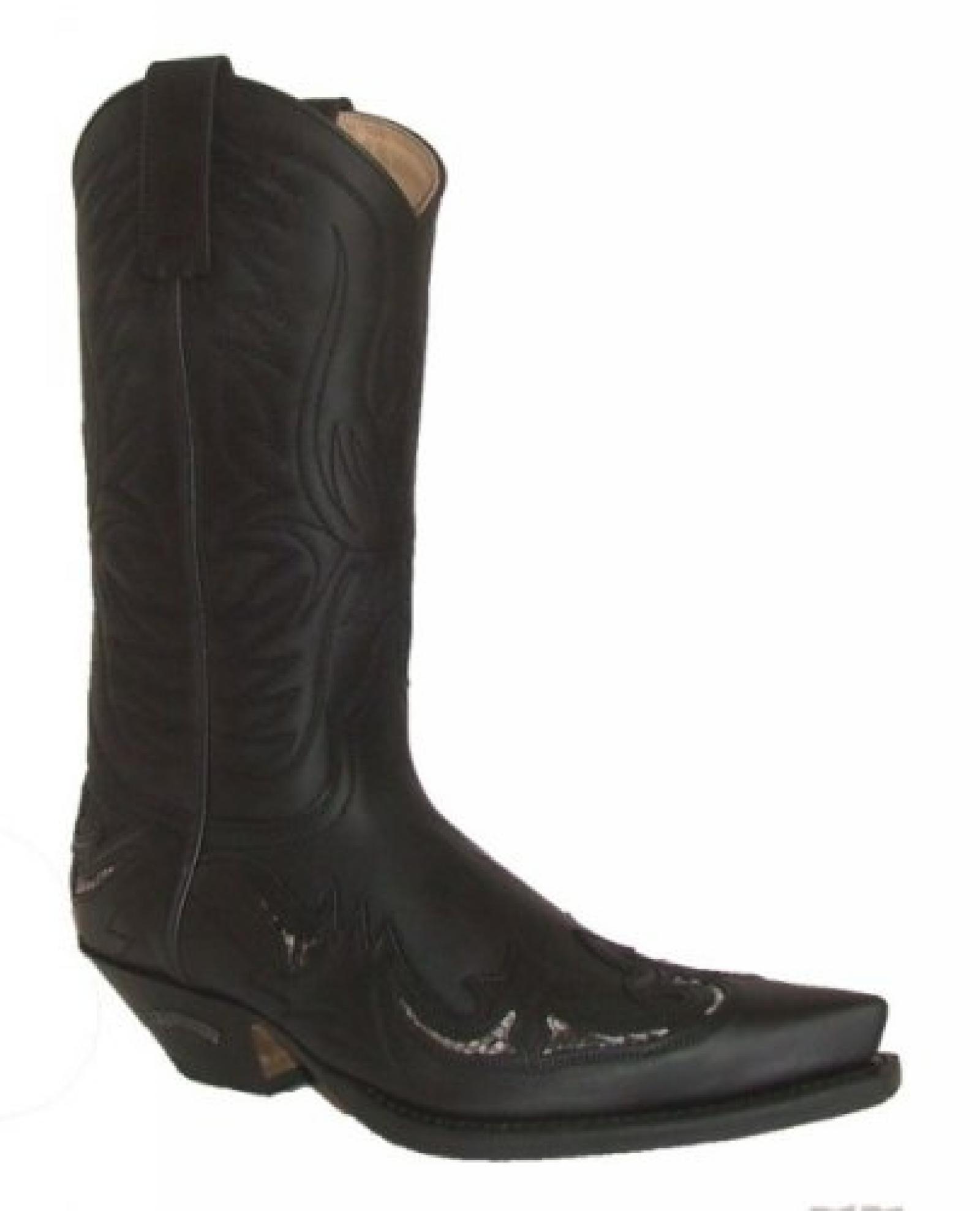 Sendra Python Cowboystiefel 3242 schwarz 