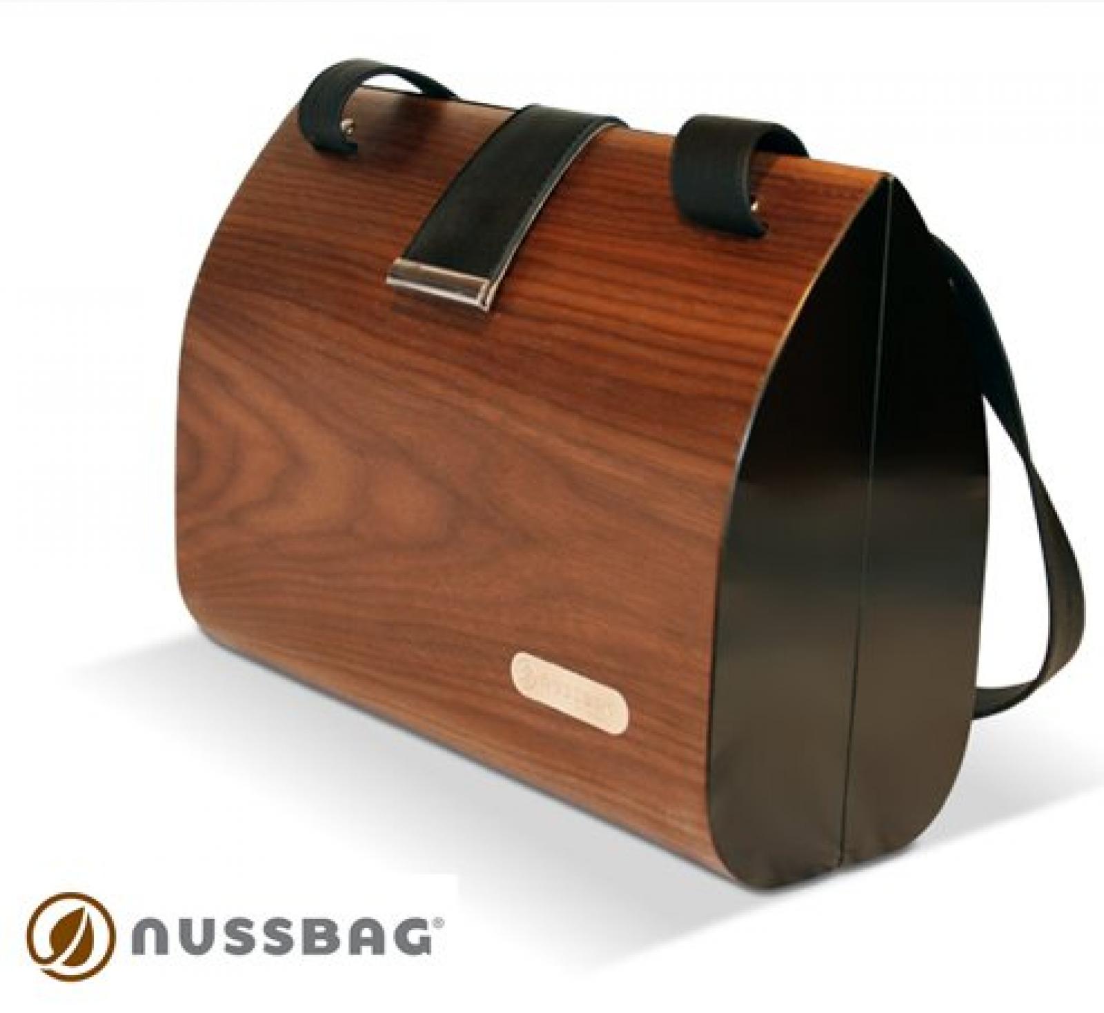 edle Handtasche von Nussbag, Modell Classic Nuss 