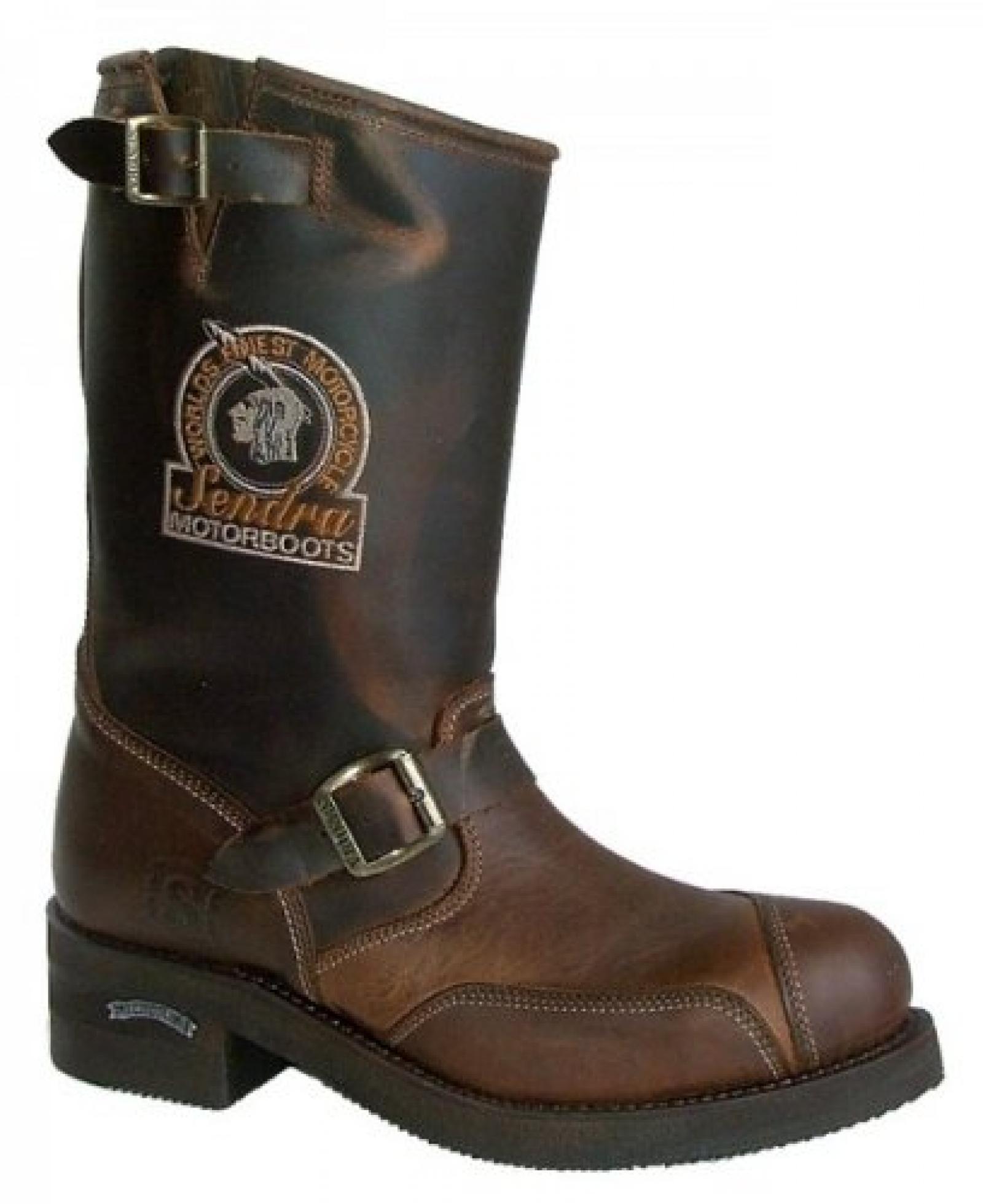 Sendra Motorradstiefel Boots 3565 braun 