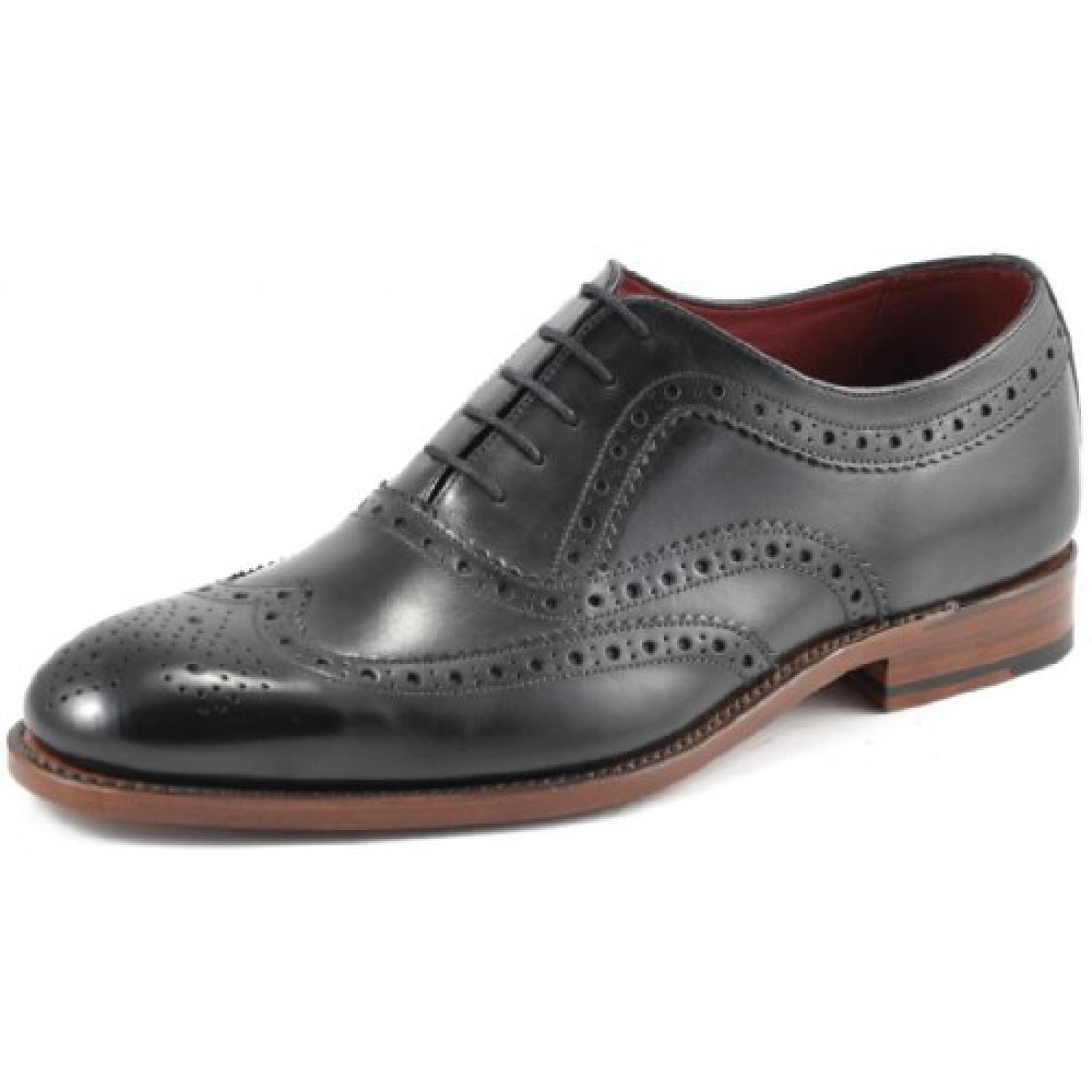 Loake Men?s Fearnley Calf Oxford Brogue ? Black 