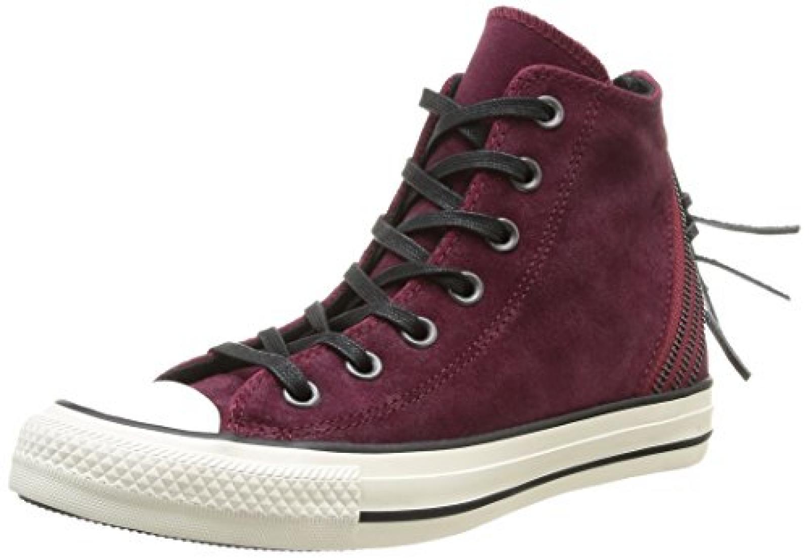 Converse Chuck Taylor All Star Femme Burnished Suede Tri Zip Hi 381940 Damen Sneaker 
