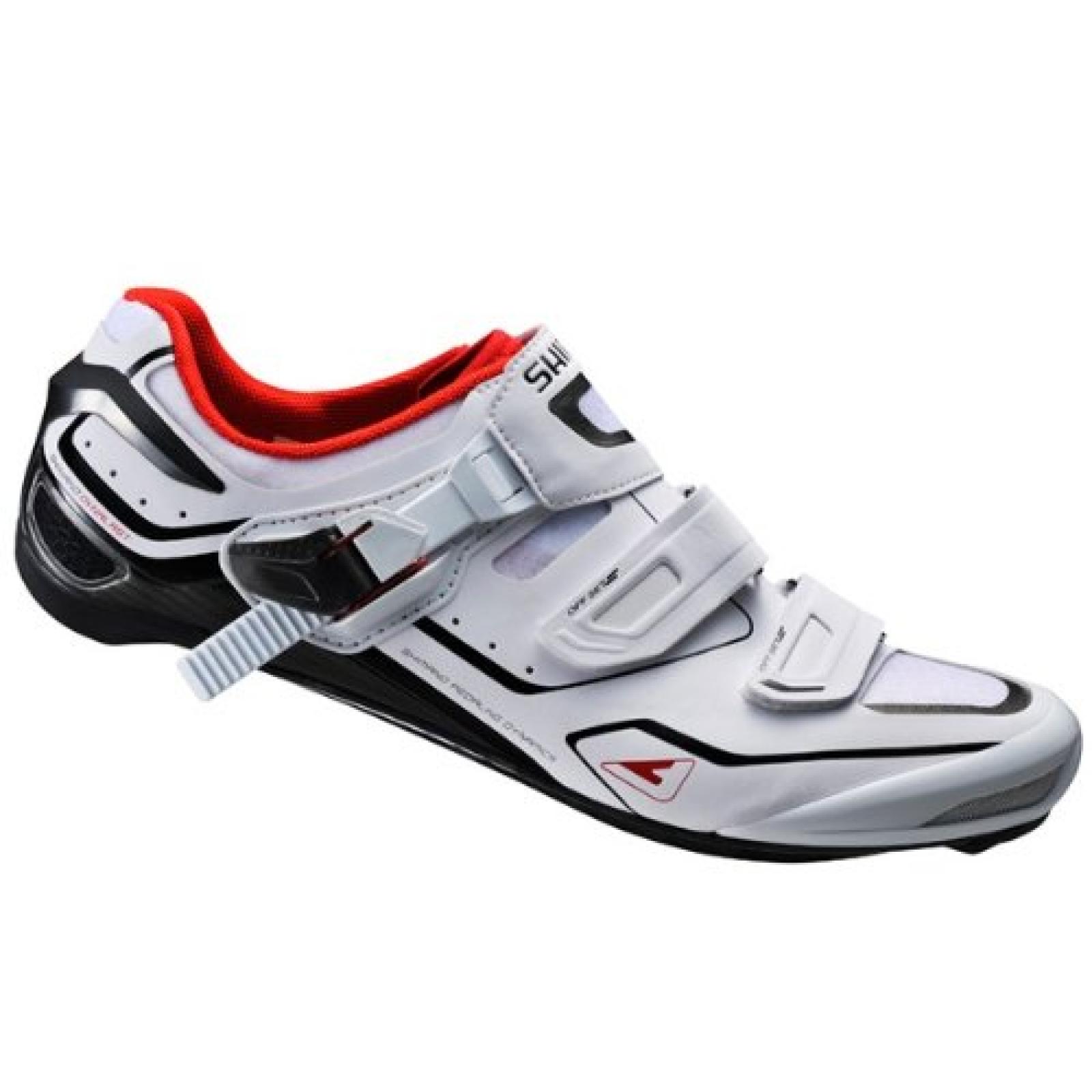 SHIMANO RENNRADSCHUH - FAHRRADSCHUHE - SH-R260W GR. 47 SPD-SL, KLETT-/RATSCHENV., CF E-SHR260W47 