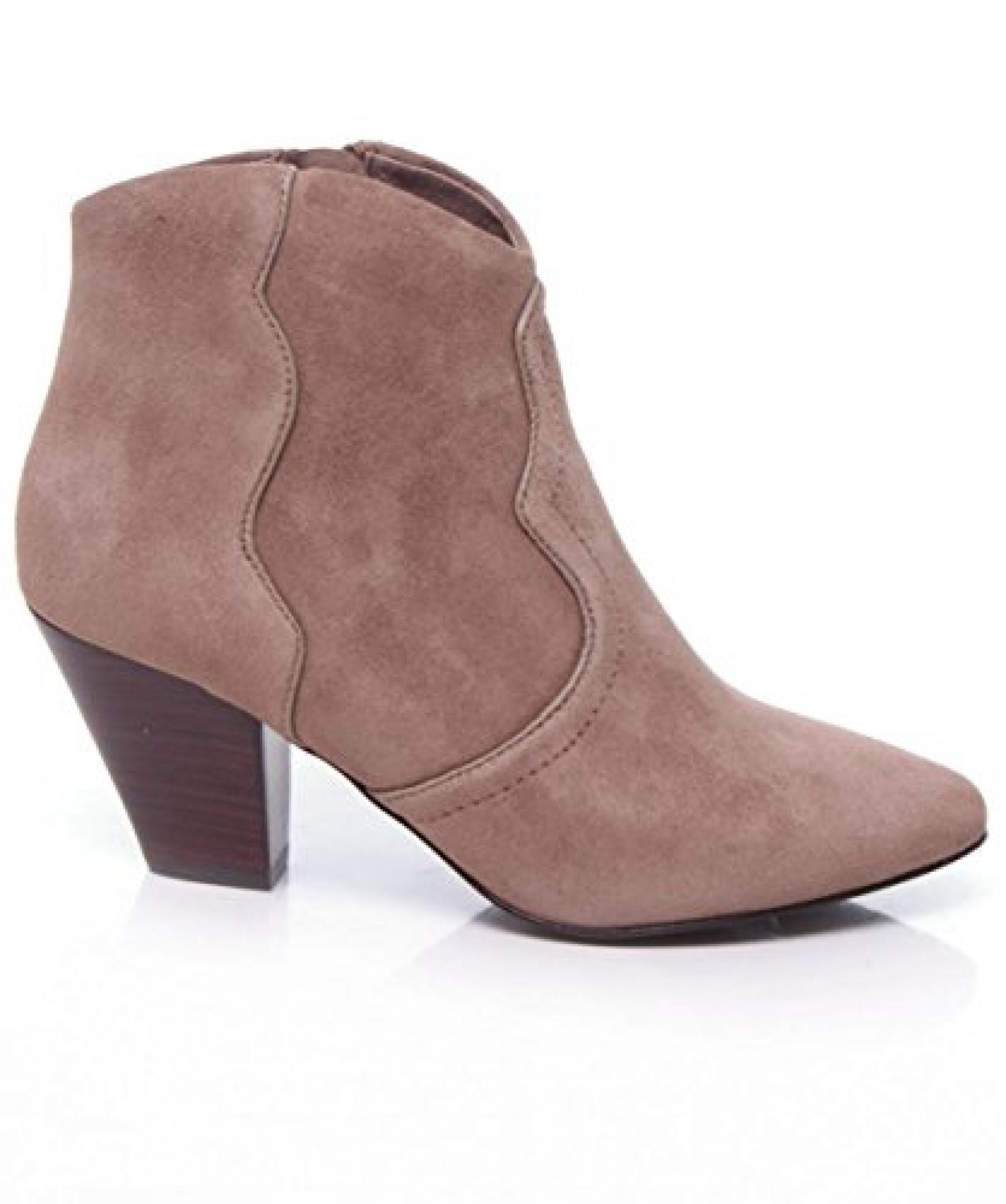 Ash Bande Wildleder Stiefel LT BRWN 