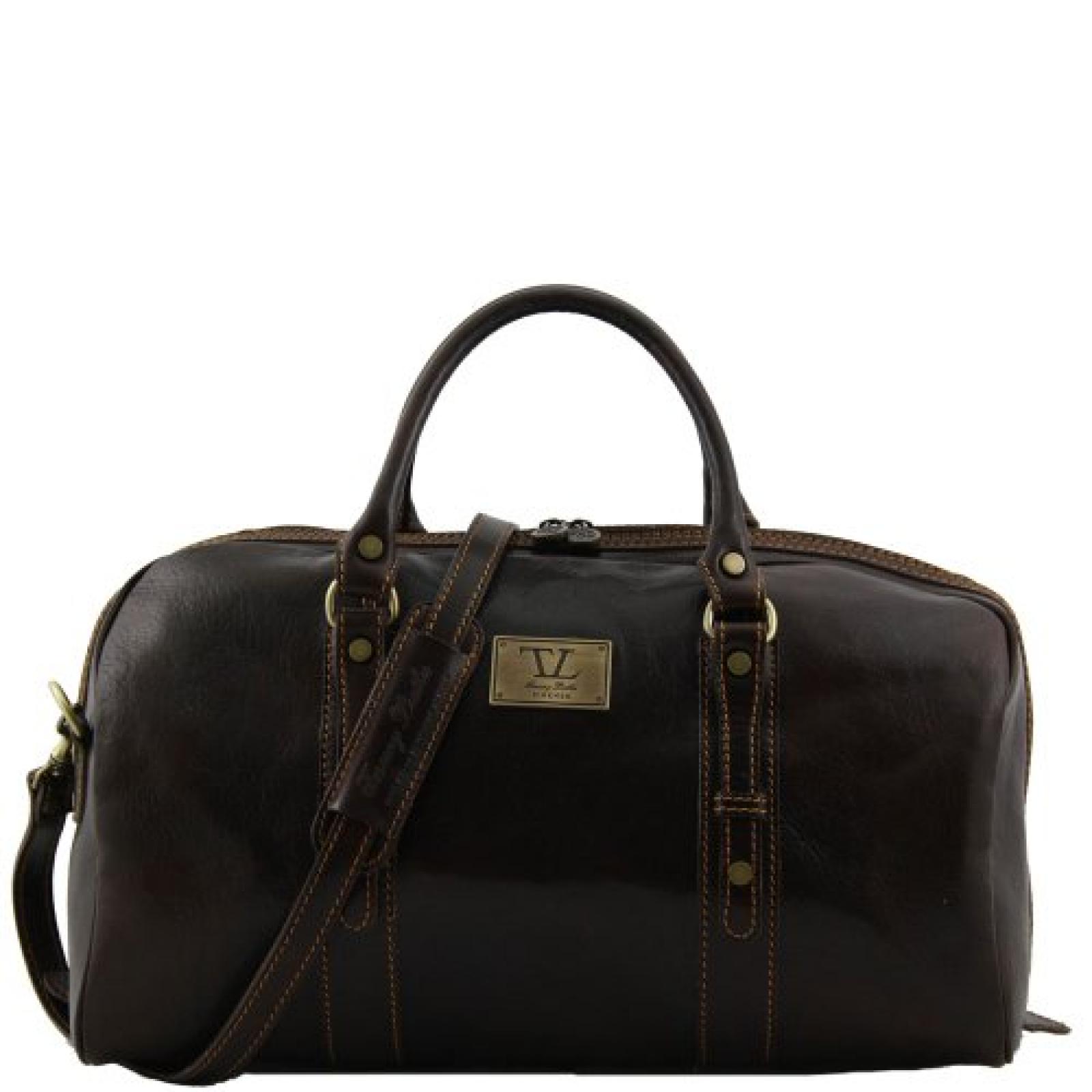 Tuscany Leather , Herren Schultertasche Braun braun 