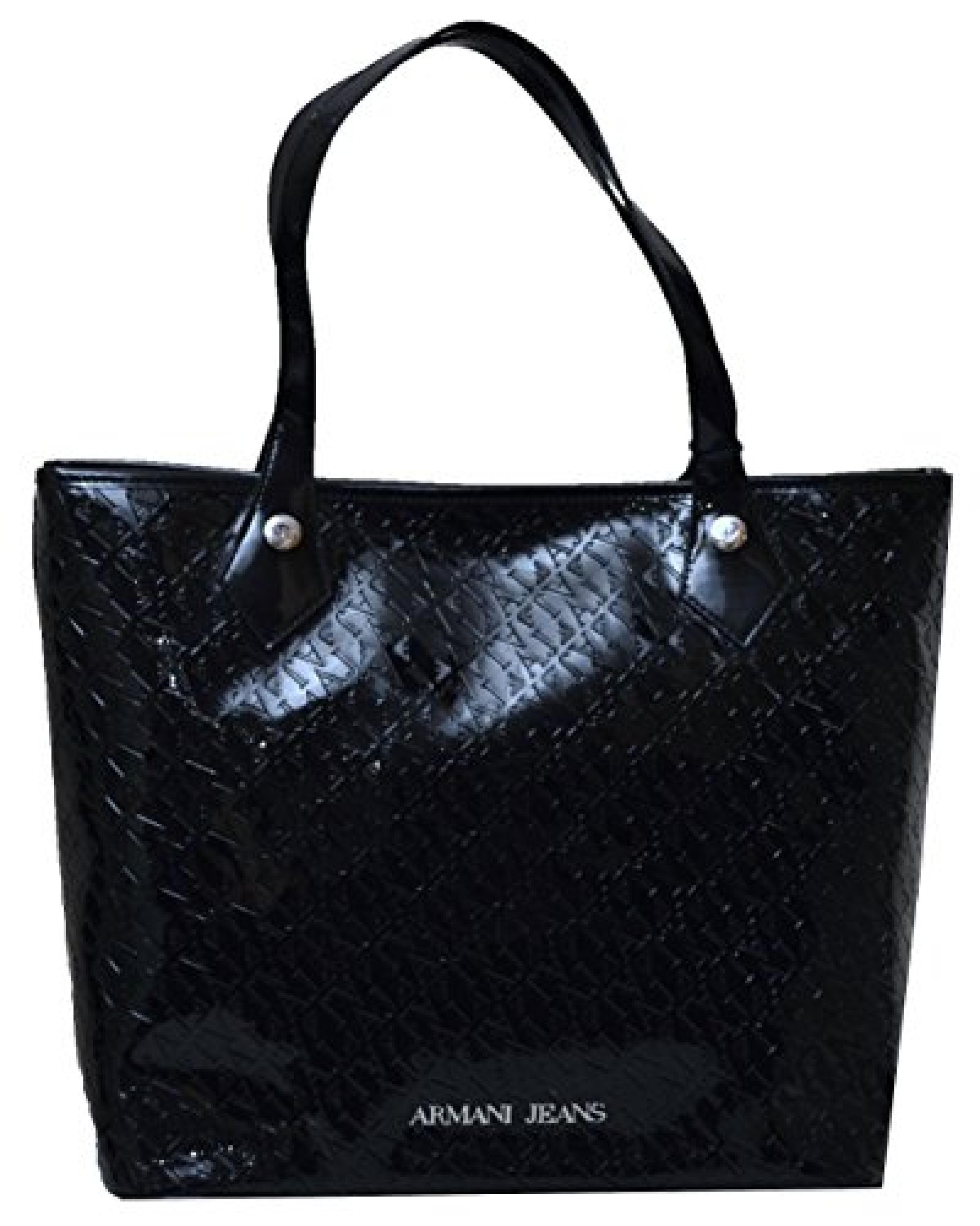 Armani , Damen Tote-Tasche Schwarz schwarz 