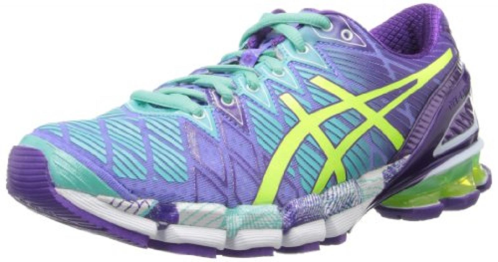 Asics - Frauen-Gel-Kinsei 5 Schuhe, EUR: 37, Periwinkle/Flash Yellow/Mint 