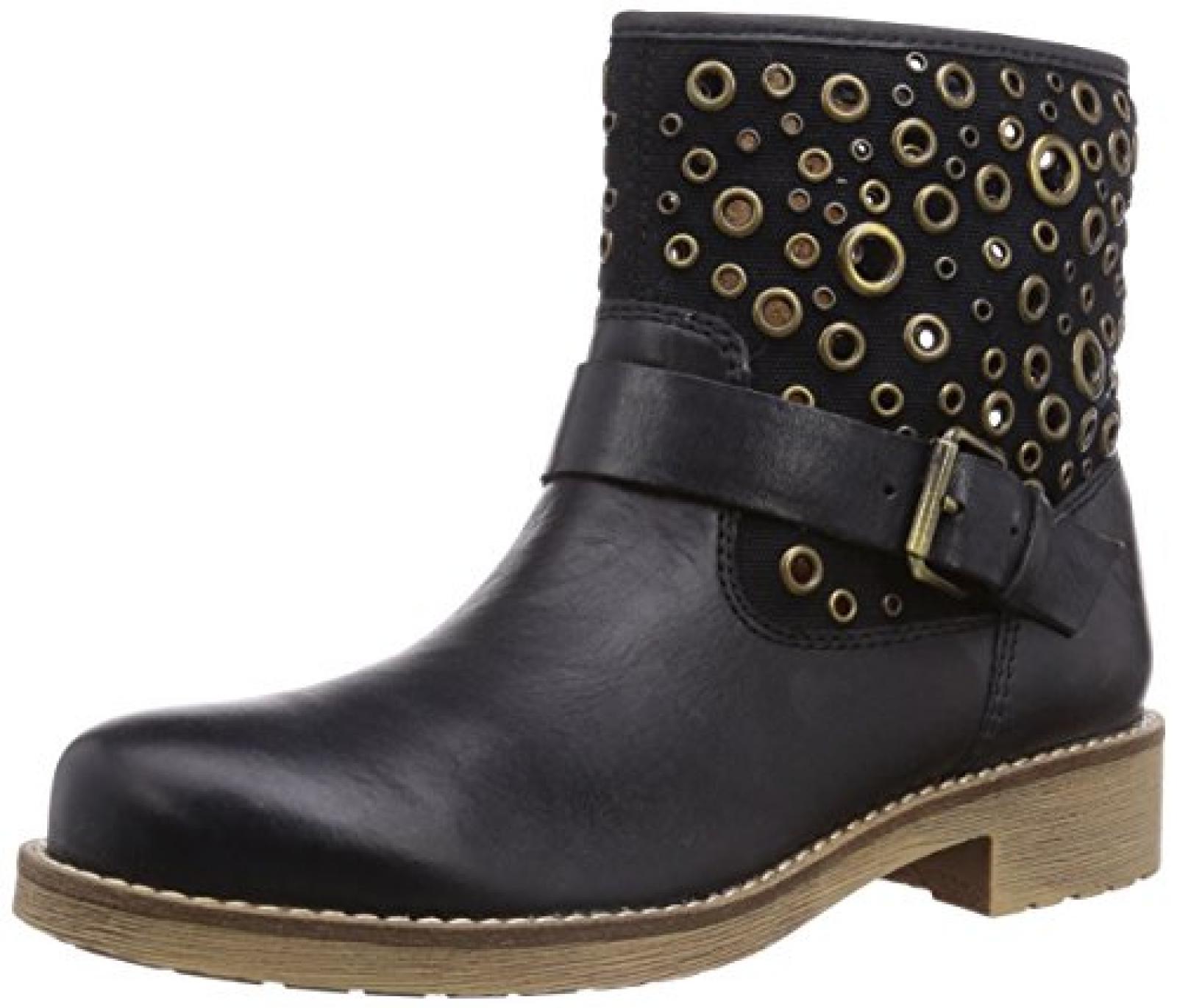 Geox D NEW VIRNA B Damen Biker Boots 