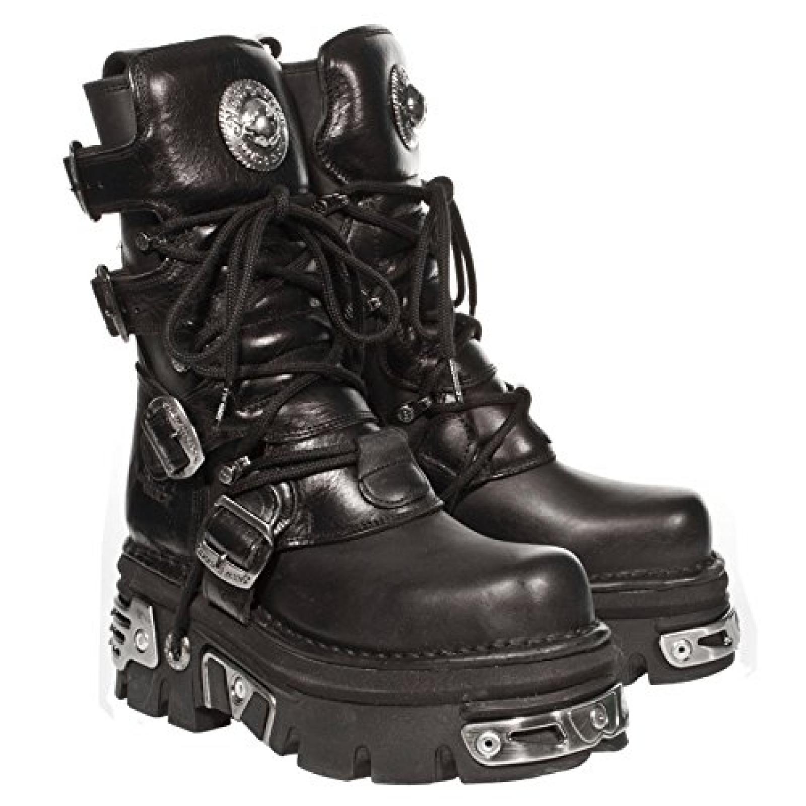 New Rock Stiefel Style 373 (Schwarz) 